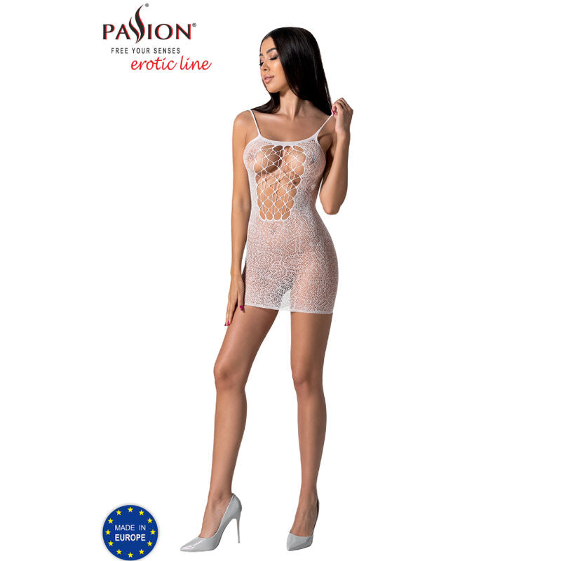 PASSION - BS096 BODYSTRING BLANC TAILLE UNIQUE