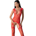 PASSION - BS099 BODY BAS RED TAILLE UNIQUE