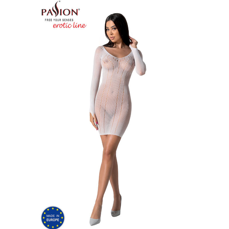 PASSION - BS101 BODY BAS BLANC TAILLE UNIQUE
