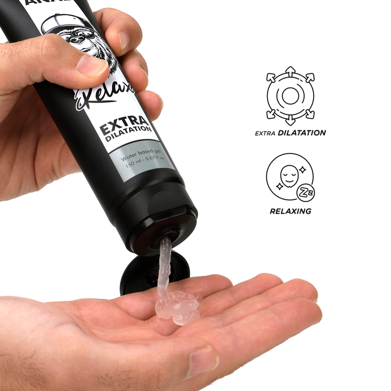 BLACK HOLE - WATER-BASED GEL FOR ANAL DILATION 150 ML
