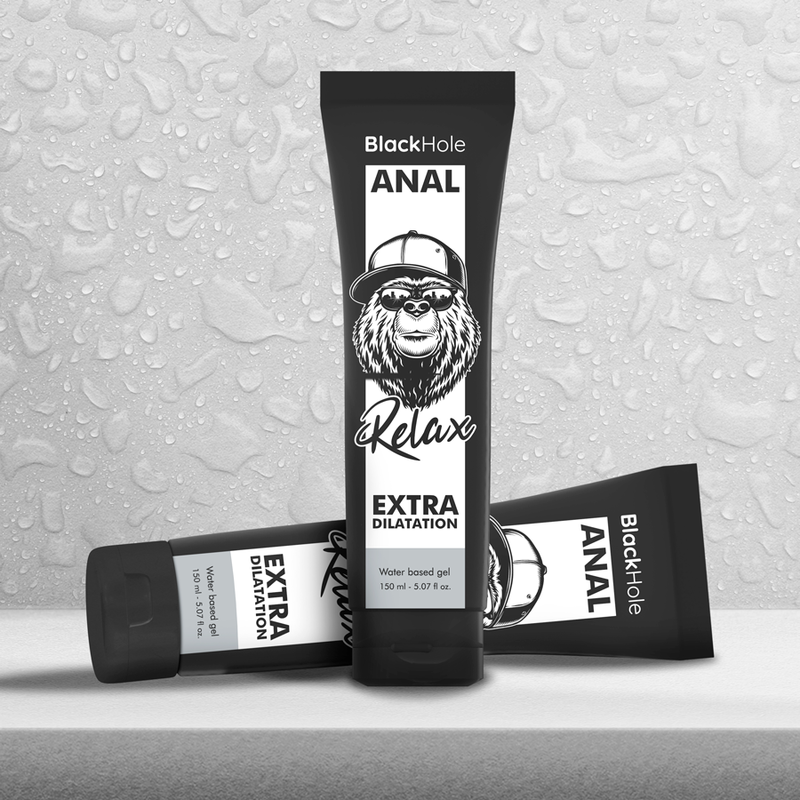 BLACK HOLE - WATER-BASED GEL FOR ANAL DILATION 150 ML