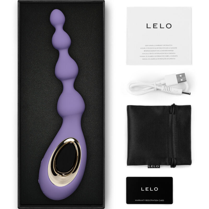 LELO - SORAYA BEADS MASSEUR ANAL VIOLET