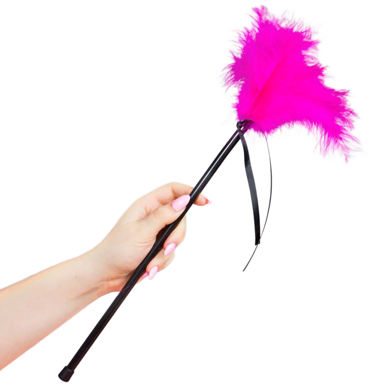 SECRETPLAY - PLUMEAU PLUMES ROSES 40 CM