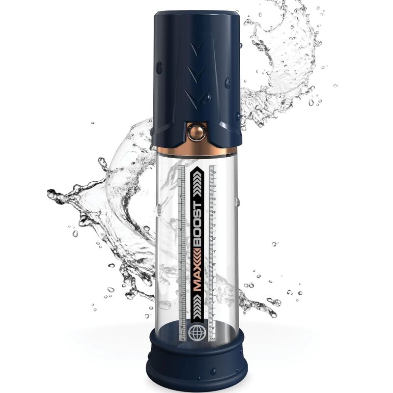 PUMP WORX - MAX BOOST BLUE ERECTION PUMP