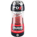 PDX ELITE - MASTURBATEUR STROKER VIEWTUBE 2 COMPRESSION SPIRALE TRANSPARENT