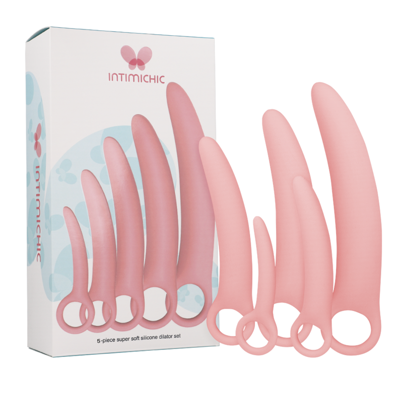 INTIMICHIC - ENSEMBLE DE DILATATEURS EN SILICONE 5 PIÈCES