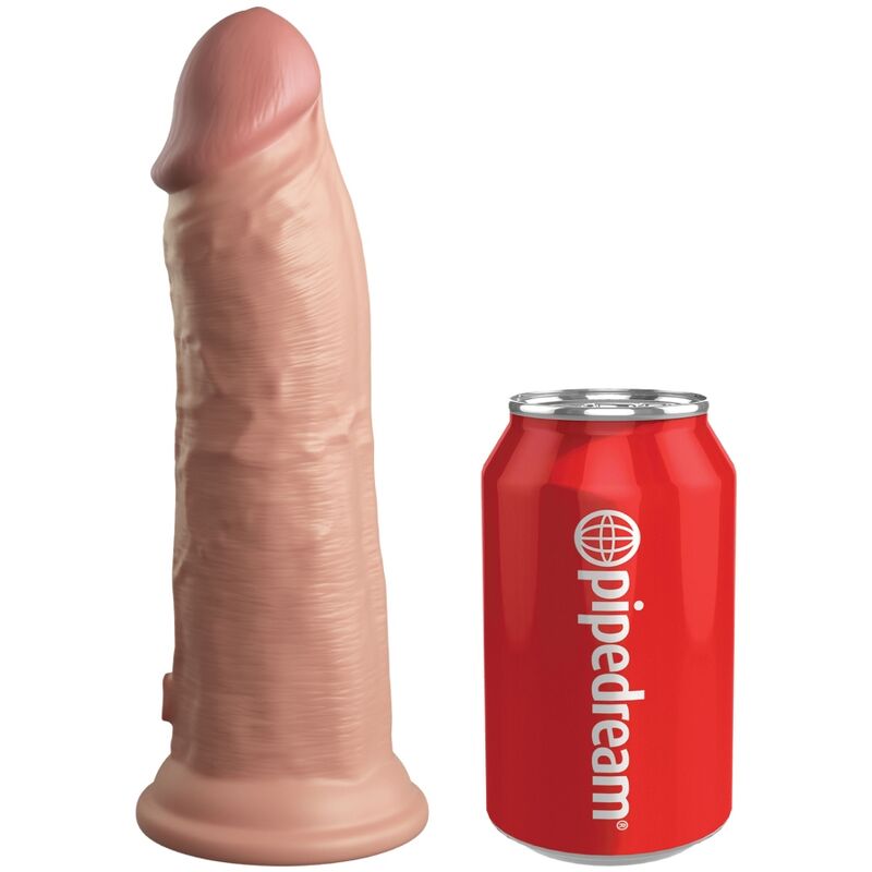 KING COCK - DILDO RÉALISTE VIBRANT & SILICONE HAUT DE GAMME 20,3 CM