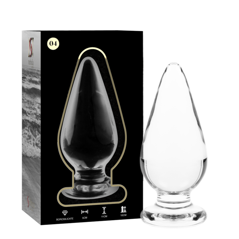 NEBULA SERIES BY IBIZA - MODÈLE 4 BOUCHES CRISTAL TRANSPARENT 11 CM -OU- 5 CM
