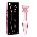 SÉRIE NEBULA PAR IBIZA - MODÈLE 7 FICHE CRISTAL ROSE 13.5 CM -O- 3 CM