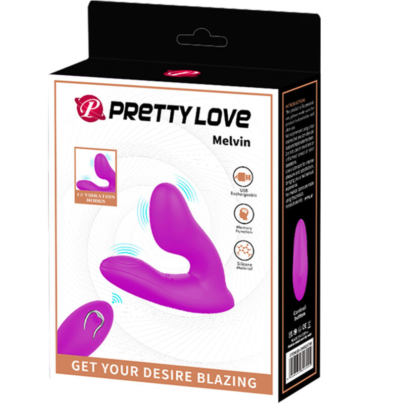 PRETTY LOVE - MELVIN MASSEUR CLITORIDIEN AVEC TÉLÉCOMMANDE
