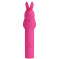 PRETTY LOVE - GÉRARD VIBREUR EN SILICONE LAPIN FUCHSIA