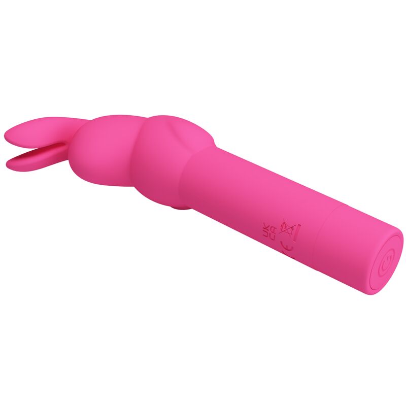 PRETTY LOVE - GÉRARD VIBREUR EN SILICONE LAPIN FUCHSIA