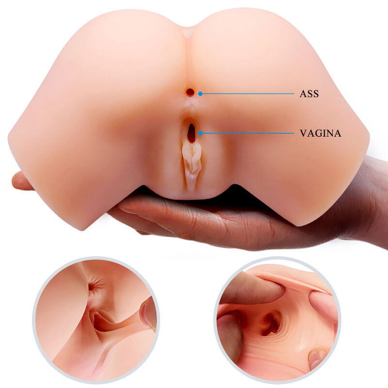 CRAZY BULL - VAGIN ET ANUS RÉALISTES VIBREUR SAMANTHA