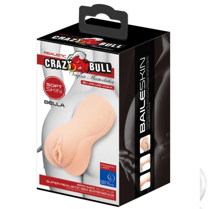 CRAZY BULL - BELLE MASTURBATEUR EN FORME DE VAGIN