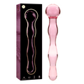 NEBULA SERIES BY IBIZA - MODEL 13 PINK CRYSTAL DILDO 18 CM -OR- 3.5 CM