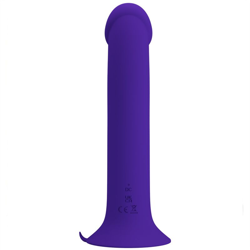 PRETTY LOVE - MURRAY YOUTH VIBRATING & RECHARGEABLE DILDO PURPLE