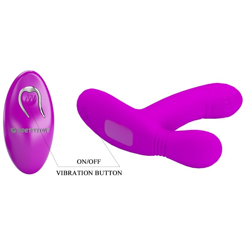 PRETTY LOVE - GERI MASSEUR CLITORIDIEN TÉLÉCOMMANDE ROSE