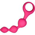 ALIVE - BOULES ANALE EN SILICONE ROSA 15 CM