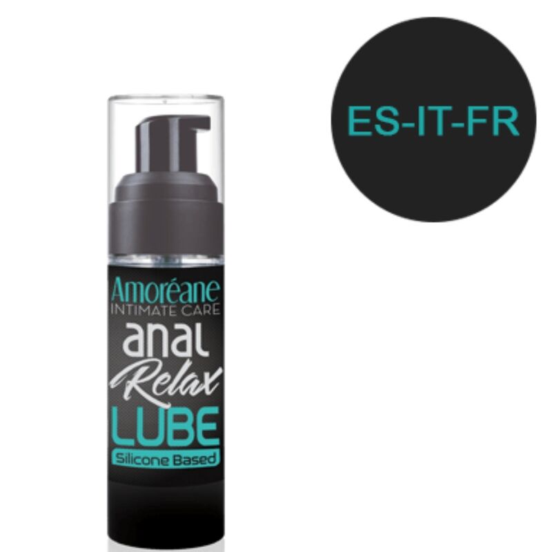 AMOREANE - LUBRIFIANT ANAL BASE SILICONE 30 ML ES/IT/FR