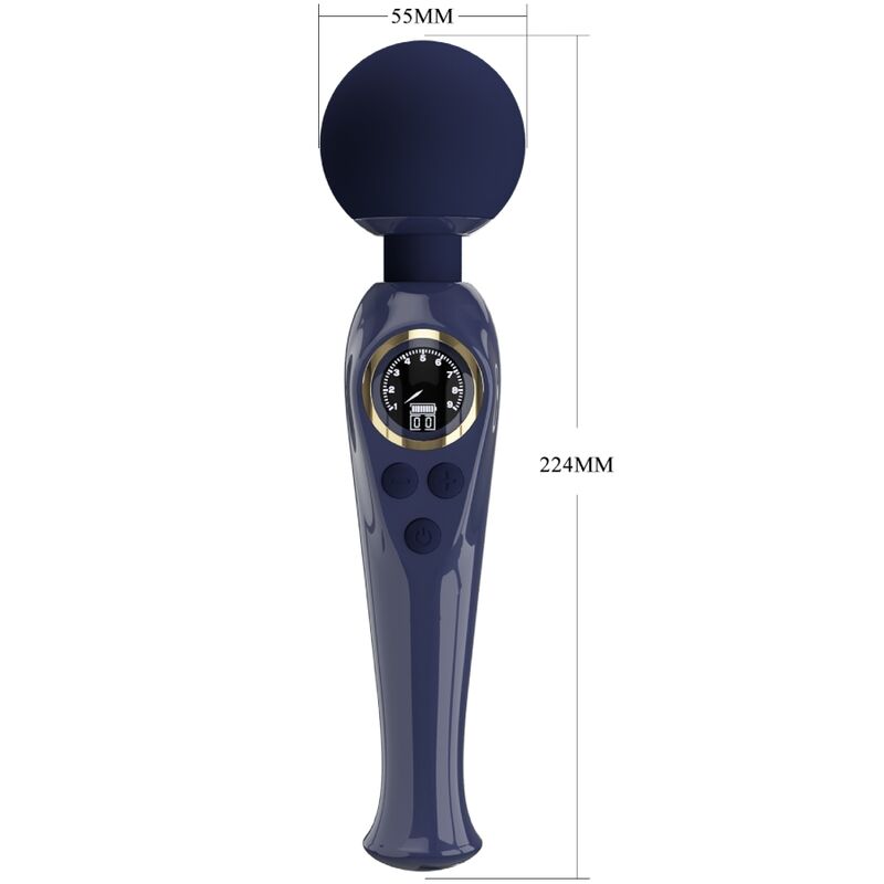 PRETTY LOVE - VIBRATEUR BAGUETTE SKYLER BLEU