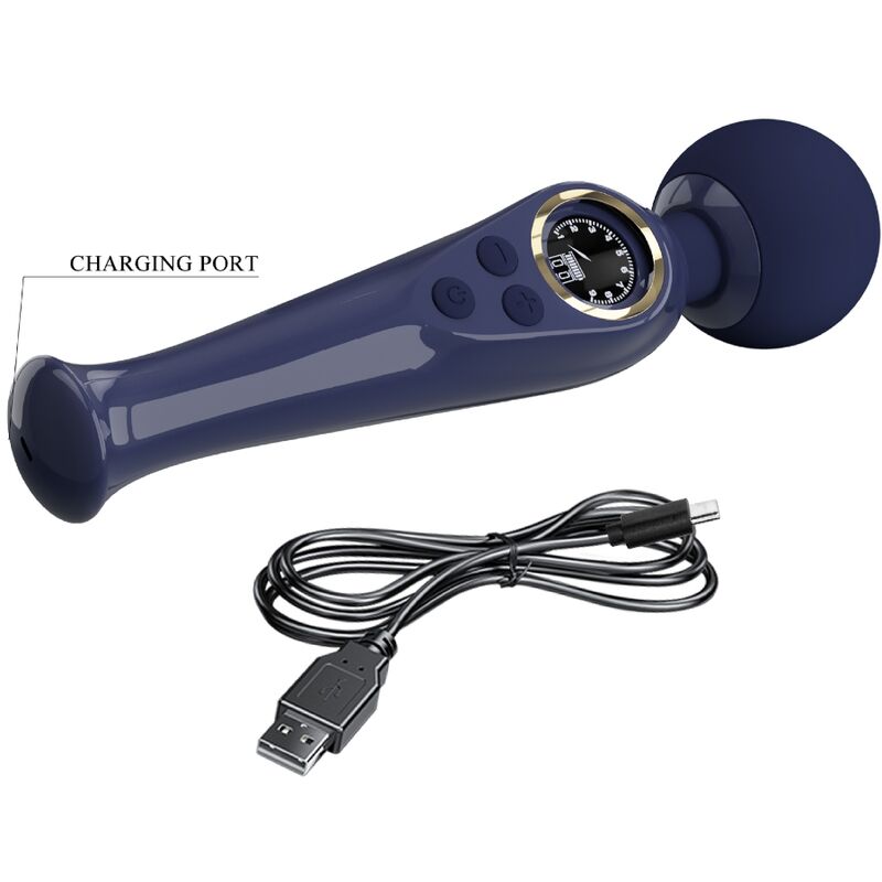PRETTY LOVE - VIBRATEUR BAGUETTE SKYLER BLEU
