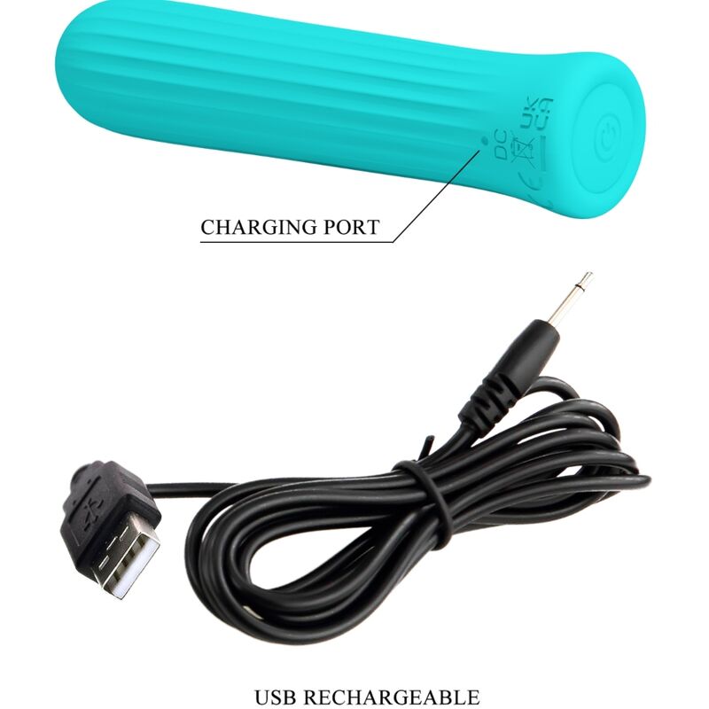 PRETTY LOVE - BLANCHE BLUE STIMULATING VIBRATOR
