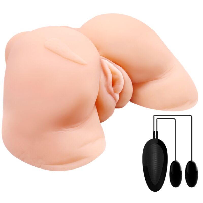 CRAZY BULL - REALISTIC MESH VAGINA AND ANUS WITH VIBRATION