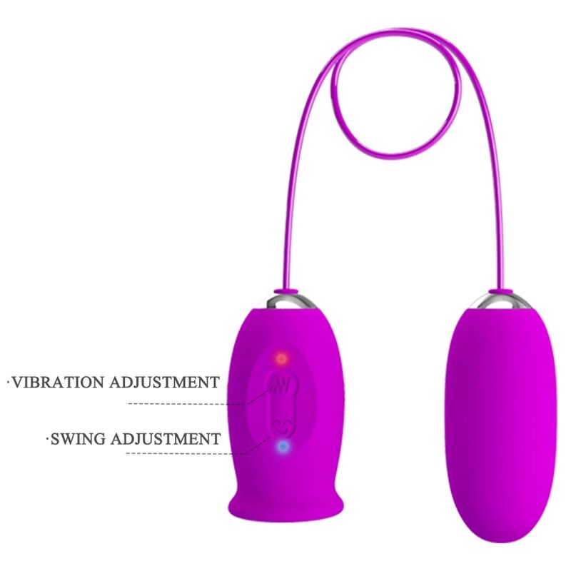 PRETTY LOVE - DAISY OEUF VIBRANT DOUBLE RECHARGEABLE VIOLET