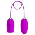 PRETTY LOVE - DAISY OEUF VIBRANT DOUBLE RECHARGEABLE VIOLET