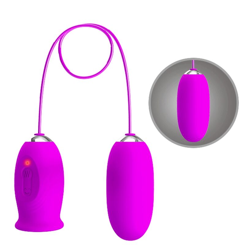 PRETTY LOVE - DAISY OEUF VIBRANT DOUBLE RECHARGEABLE VIOLET