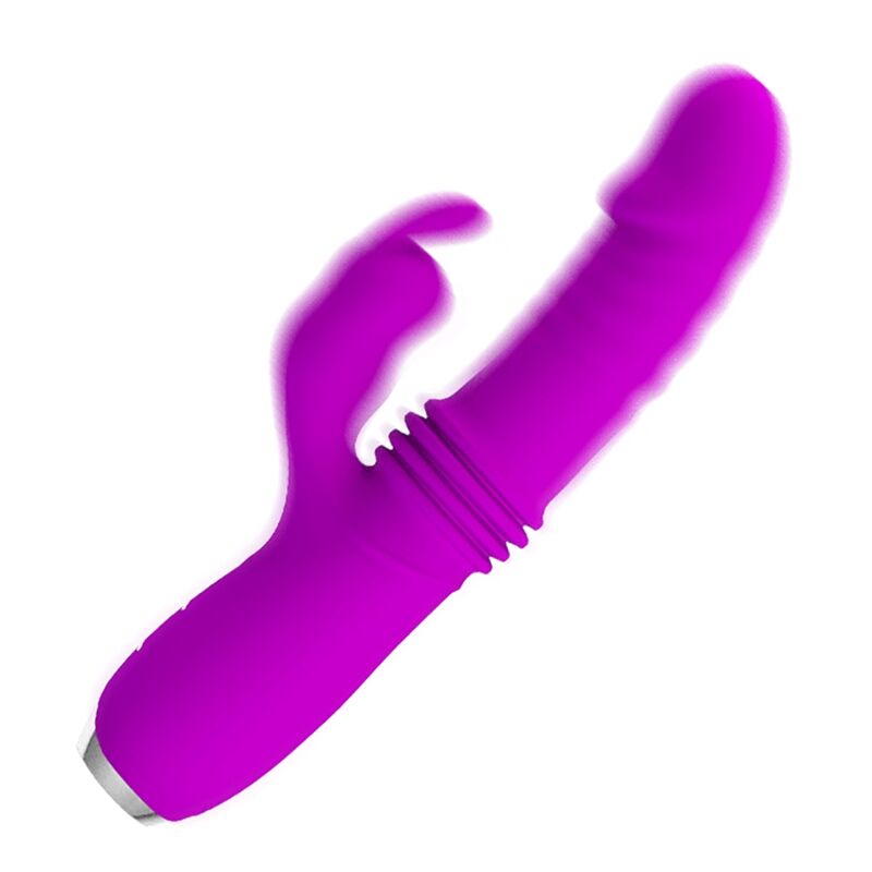 PRETTY LOVE - DOROTHY VIBRO MASCULIN LAPIN RECHARGEABLE VIOLET