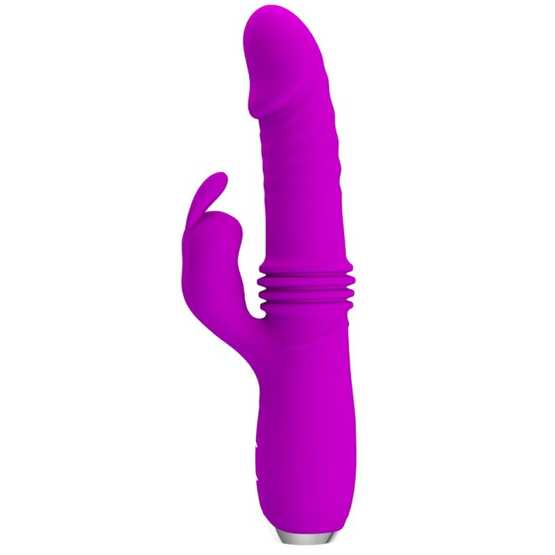 PRETTY LOVE - DOROTHY VIBRO MASCULIN LAPIN RECHARGEABLE VIOLET