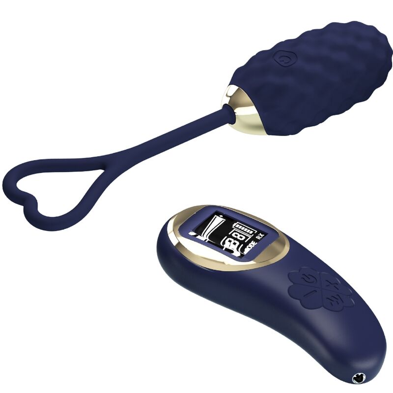 PRETTY LOVE - VIVIAN REMOTE CONTROL VIBRATING EGG BLUE