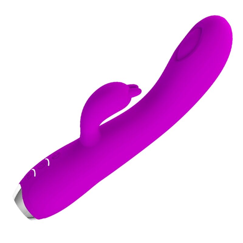 PRETTY LOVE - REGINA RECHARGEABLE SUCTION VIBRATOR PURPLE