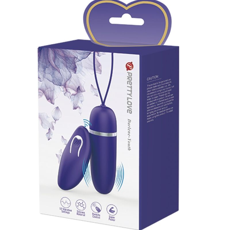 PRETTY LOVE - DARLENE MINI BALLE VIBRANTE VIOLETTE