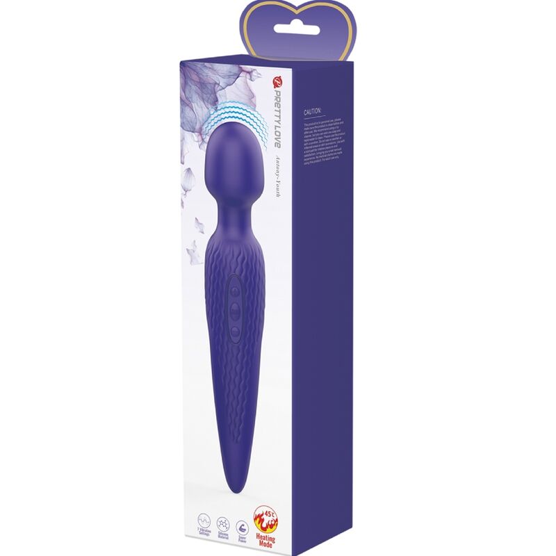 PRETTY LOVE - ANTONY YOUTH VIBRATEUR BAGUETTE EFFET CHAUFFANT VIOLET
