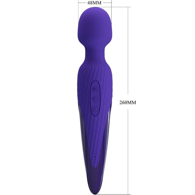 PRETTY LOVE - ANTONY YOUTH VIBRATEUR BAGUETTE EFFET CHAUFFANT VIOLET