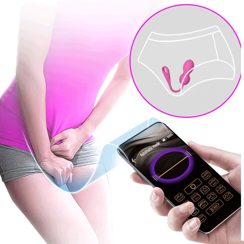 PRETTY LOVE - ELVIRA RECHARGEABLE PINK VIBRATING BALLS