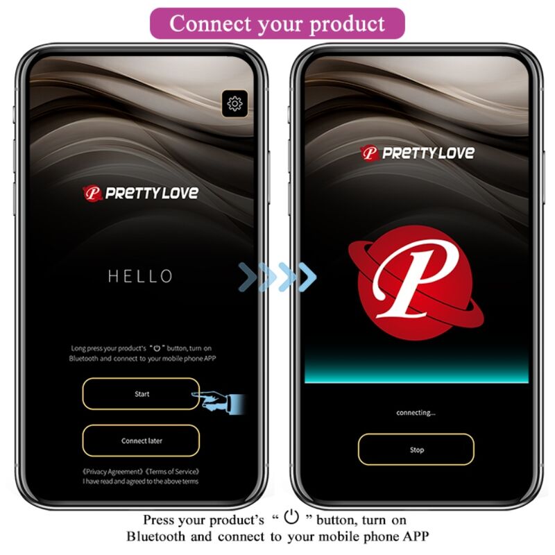 PRETTY LOVE - ELVIRA RECHARGEABLE PINK VIBRATING BALLS