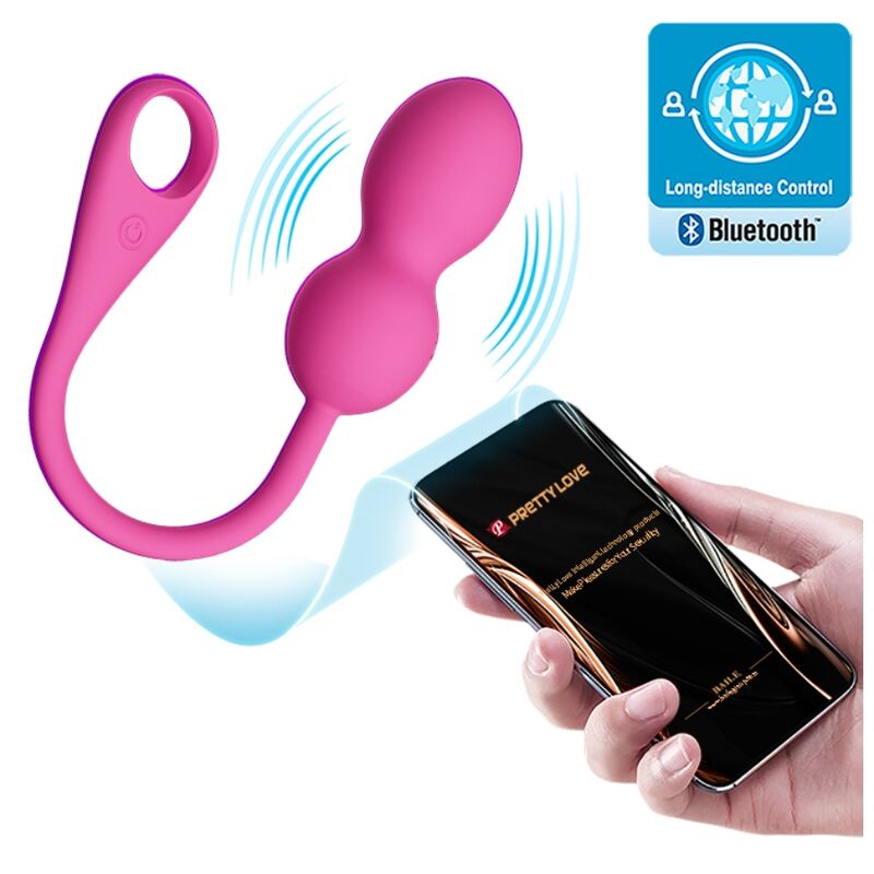 PRETTY LOVE - ELVIRA RECHARGEABLE PINK VIBRATING BALLS