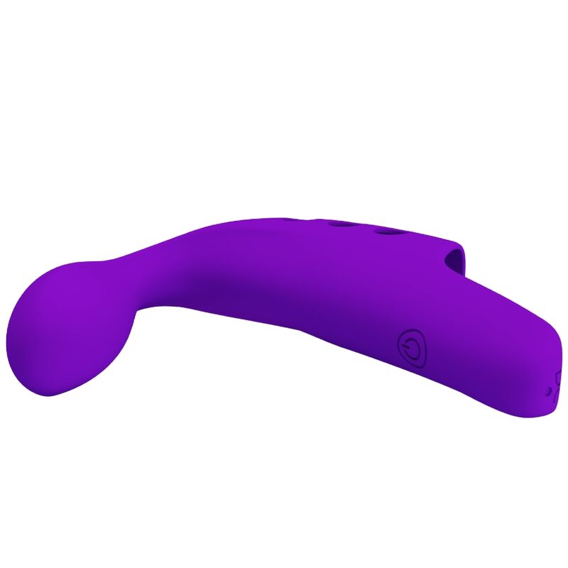 PRETTY LOVE - GORGON VIBREUR DE DOIGT RECHARGEABLE VIOLET