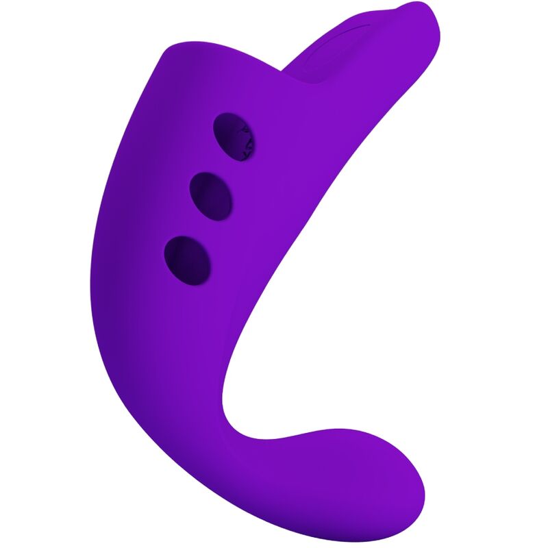 PRETTY LOVE - GORGON VIBREUR DE DOIGT RECHARGEABLE VIOLET
