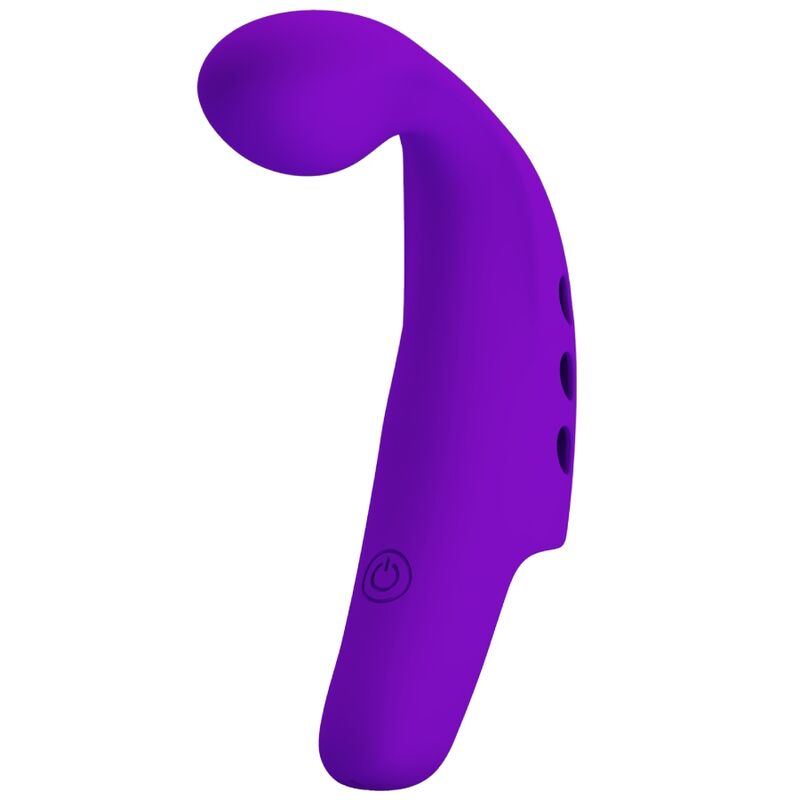 PRETTY LOVE - GORGON VIBREUR DE DOIGT RECHARGEABLE VIOLET