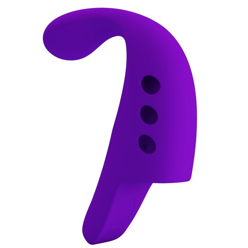 PRETTY LOVE - GORGON VIBREUR DE DOIGT RECHARGEABLE VIOLET