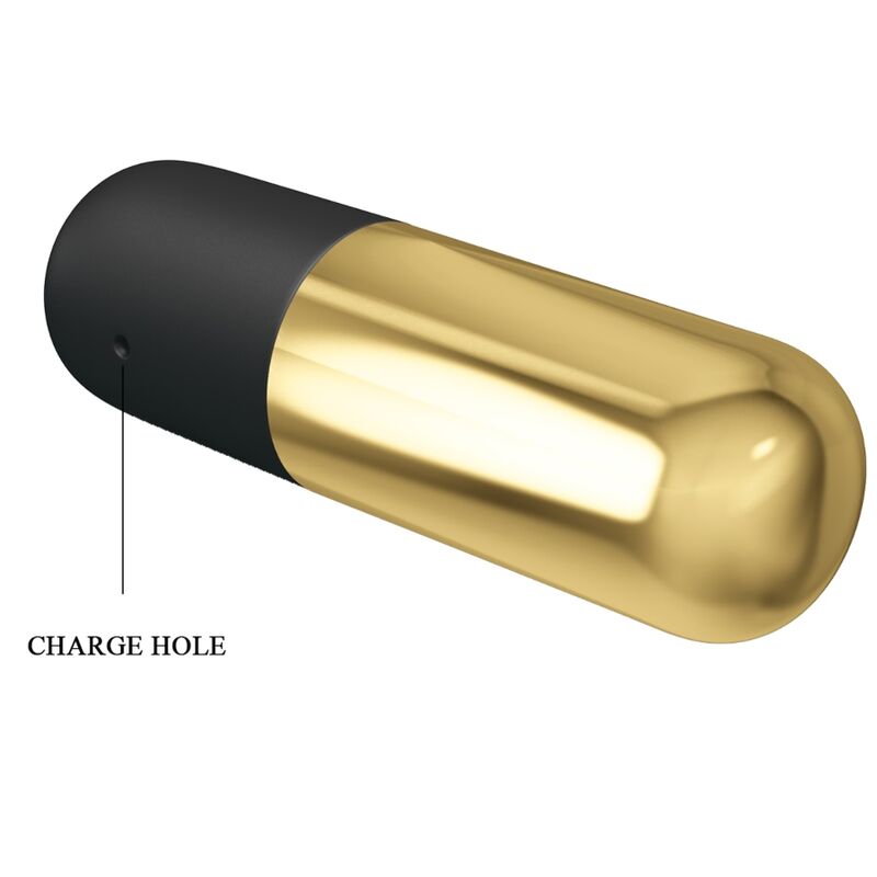 PRETTY LOVE - BALLE VIBRANTE RECHARGEABLE DORÉE