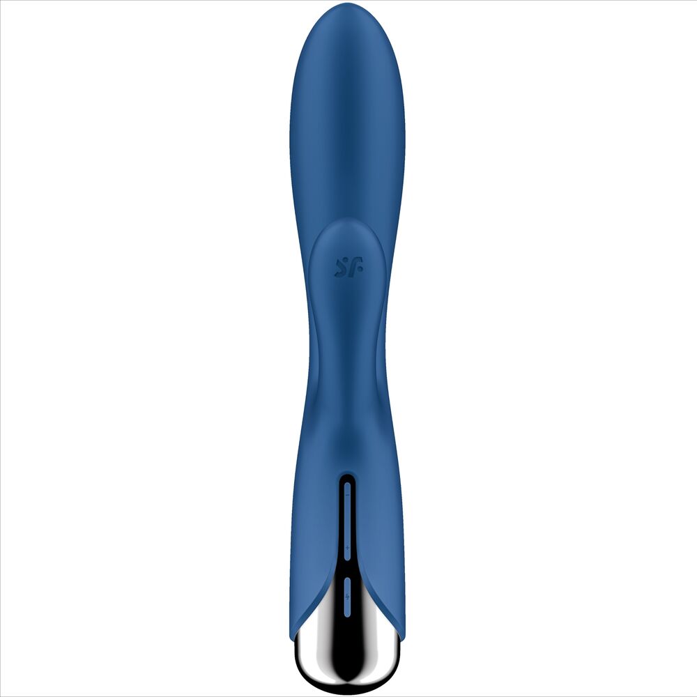 SATISFYER - SPINNING RABBIT 1 STIMULATION CLITORIS ET POINT G BLEU