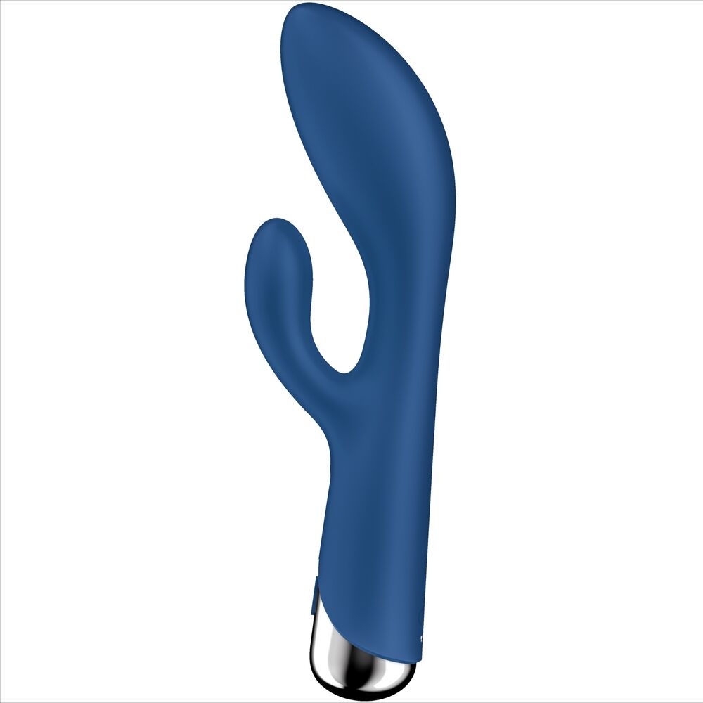 SATISFYER - SPINNING RABBIT 1 STIMULATION CLITORIS ET POINT G BLEU