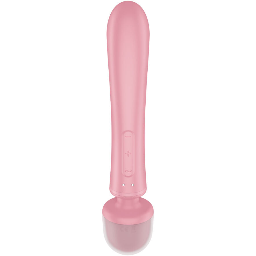 SATISFYER - TRIPLE LOVER MASSEUR VIBREUR RABBIT ROSE