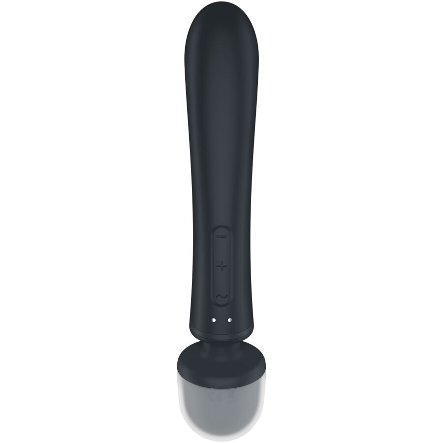 SATISFYER - TRIPLE LOVER MASSEUR VIBRANT RABBIT GRIS
