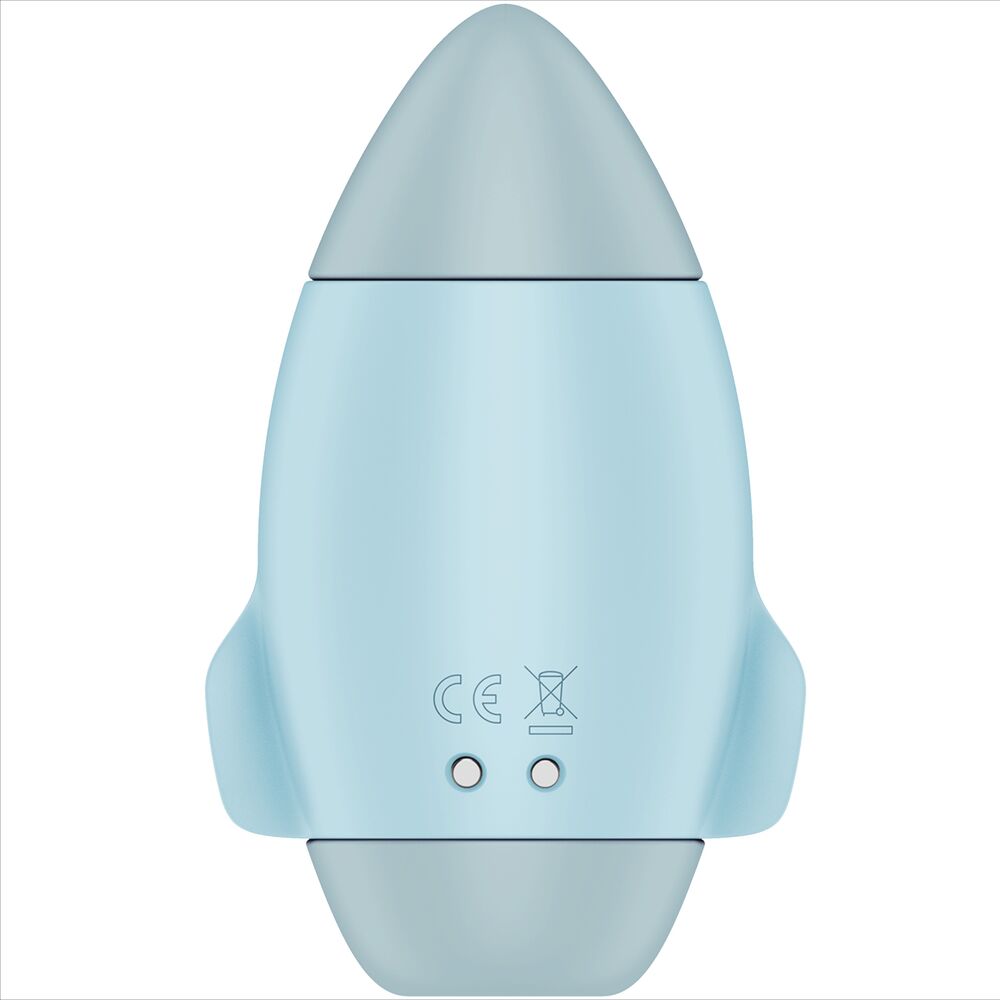 SATISFYER - MISSION CONTROL BLUE DOUBLE PULSE PETIT VIBREUR